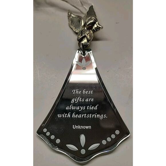 Angelic Reflections 2005 Christmas Ornament The Best Gifts...Pewter Angel - Picture 2 of 6